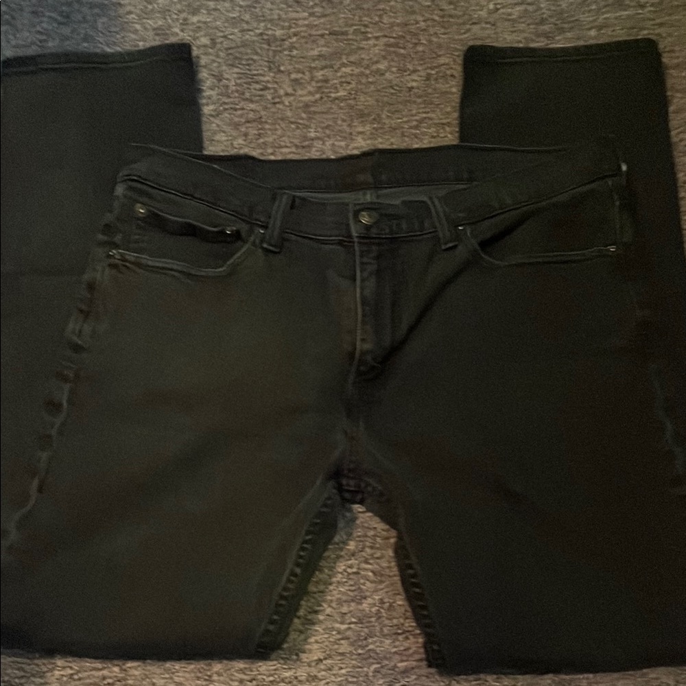 Levi’s Red tab black jeans 36/32